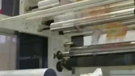 Impresora automática de huecograbado de alta velocidad de 300 m por minuto para impresión de PET PE de PVC BOPP OPP CPP