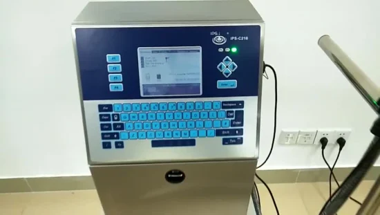Impresora Cij automática Industrial en línea, máquina de codificación de inyección de tinta, impresora de códigos de inyección de tinta, impresora Videojet Compatible con fecha de caducidad