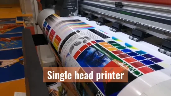 Impresora solvente ecológica de inyección de tinta Digital con cabezal XP600 Dx11 I3200 de 1,6 m y 5 pies
