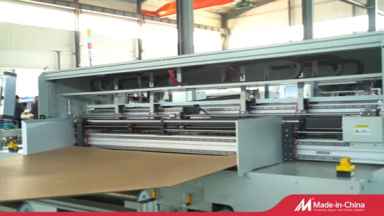 Precio automático de la máquina de fabricación de cajas de cartón de tirada corta, impresión, ranurado longitudinal Aopack