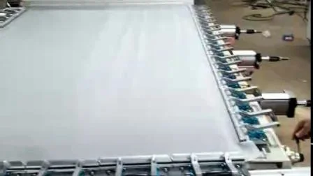 Máquina de serigrafía Máquina de estiramiento de malla